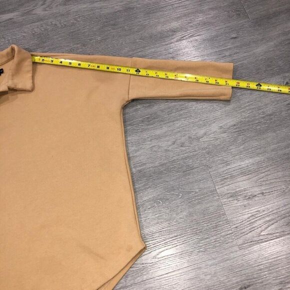 Pomander Place Tuckernuck Sz XS/S Easy Polo Sweatshirt Long Sleeve Oversized Top - Picture 9 of 12